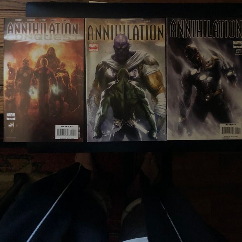 Annihilation Conquest #6 VF 1st app Guardians of the Galaxy+#4 & 6 Death Thanos